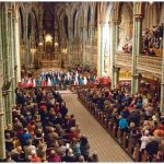 The EU held its sixth annual Christmas concert at Notre Dame Cathedral. The event featured music from Chorale De La Salle, Ottawa Children's Choir and Calixa Lavallée Choir. (Photo: Bill Shugar)