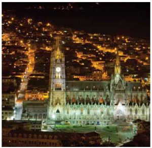 Quito, the capital of Ecuador, is alive with dazzling architecture, culture and night-life. 