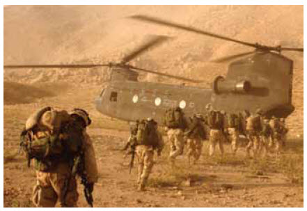 U.S. soldiers participate in Operation Enduring Freedom, the U.S.’s war in Afghanistan.