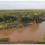 In Southern Ethiopia, China is funding a third Gilgel Gebe Dam, across this, the Omo River, despite World Bank concerns the project will adversely affect local agriculture.