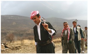 Peshmerga fighters of the Kurdistan Democracy Party (KDP) are now part of a coalition fighting ISIS, the Islamic State.