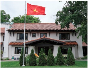 Vietnamese Ambassador Anh Dung To and his wife, Tran Phi Nga, love their Spanish Colonial Revival home in the Glebe.