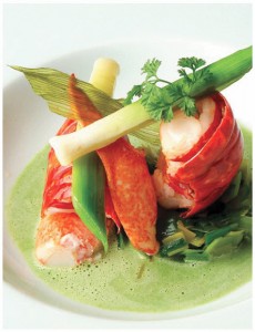 An example of French gastronomy, by Chef Jacques Lameloise