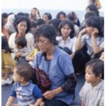 Boat people from Vietnam, who were rescued by the Italian Navy in the 1970s, became refugees in China.