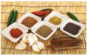 Spices, such as turmeric, paprika, cinnamon and black pepper, are at the heart of Pakistani cooking.