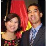 Vietnamese Ambassador Anh Dung To and his wife, Phi Nga Tran, hosted a national day reception. (Photo: Ulle Baum)