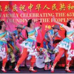 To mark the 65th anniversary of the founding of the People’s Republic of China, Ambassador Luo Zhaohui and his wife, Jiang Yili, hosted a reception at the embassy, featuring live performances. (Photo: Ulle Baum)