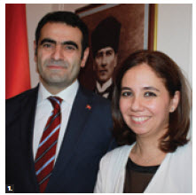 To celebrate Turkey’s independence day, Ambassador Selcuk Unal and his wife, Lerzan Kayihan Unal, hosted a reception. (Photo: Ulle Baum)