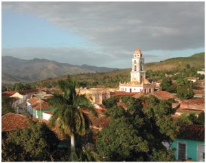 The city of Trinidad, where the ambassador was born, was named a World Heritage Site by UNESCO in 1988. 