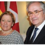 On the occasion of the national day of Spain, Ambassador Carlos Gomez Mugica and his wife, Maria de la Rica Aranguren, hosted a reception at their residence. (Photo: Ülle Baum)
