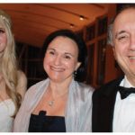 Italian Ambassador Gian Lorenzo Cornado and his wife, Martine Laidin, were greeted at the Snowflake Ball by Brigitte Lalonde from Models International Management, left. (Photo: Ülle Baum)