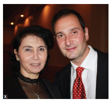 Lebanese Ambassador Micheline Abi Samra hosted a national day reception at St. Elias Centre. She’s shown with former P.E.I. premier Robert Ghiz. (Photo: Ülle Baum)