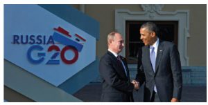 As Russian President Vladimir Putin expands Russia’s influence in the Middle East, U.S. President Barack Obama’s relations with his allies and friends in the region have fractured. (Photo: G20)