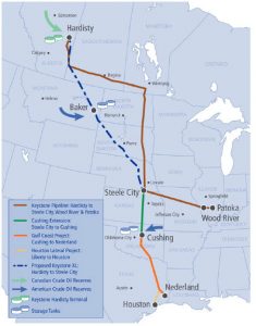 The Keystone XL Pipeline is a proposed 1,897-kilometre (1,179-mile) crude oil pipeline that  begins in Hardisty, Alta., and travels south through to Steele City, Neb. (Photo: TransCanada)