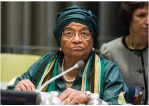 When Ellen Johnson-Sirleaf became president of Liberia, one of her first moves was to sack almost all holdover civil servants at the ministry of finance. (Photo: UN photo)