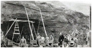 Mining operations in the Klondike in 1899. (Photo: John McLain)