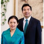 Chinese Ambassador Luo Zhaohui and his wife, Jiang Yili. (Photo: Dyanne Wilson)