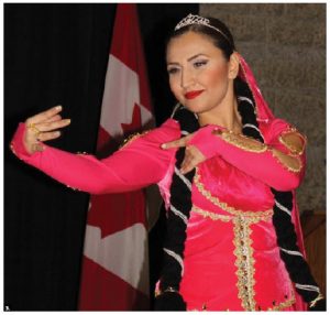 The same event featured dancer Sevda Azami, of Toronto’s Tabriz Music and Dance Ensemble. (Photo: Ülle Baum)