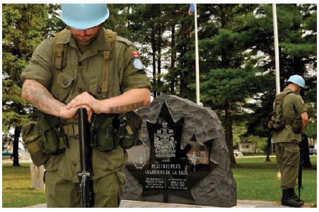 Canadians fancy that the Pearson notion of peacekeeping still exists, but in reality, Canada’s contributions are a fraction of what they once were, and have been for decades. (Photo: Combat Camera)