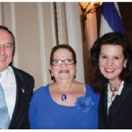To mark Israel's national day, Rafael and Miriam Barak, (left) hosted a reception at the Château Laurier. Vicki Heyman attended.