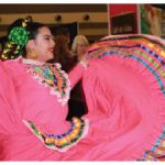 This dancer at the Travel and Vacation Show was from Mexico. (Photo: Ülle Baum)