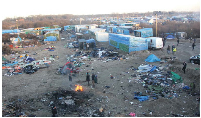 Much of the support behind Brexit was driven by the desire to stem the flow of refugees from Calais, shown here in what’s called the “Calais jungle.” (Photo: malachy browne)