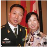 On the occasion of the 89th anniversary of the founding of The Chinese People's Liberation Army, Col. Haitaio Zhu and his wife, Yu Wang, hosted a reception at the Chinese Embassy. (Photo: Ülle Baum)