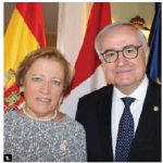 Spanish Ambassador Carlos Gomez-Mugica Sanz and his wife, Maria De La Rica Aranguren, hosted a national day reception at their residence. (Photo by Ûlle Baum)