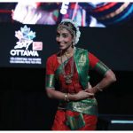 Various embassies and high commissions provided entertainment for the Ottawa Welcomes the World launch at the Aberdeen Pavilion, where many of this year's events will take place. Here, Radha Jetty performs a traditional Indian dance. (Photo: Ottawa 2017)