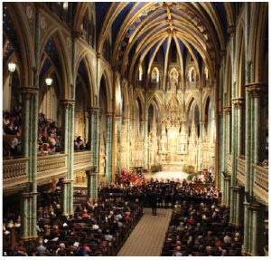 The European Union’s annual holiday concert took place at Notre Dame Cathedral. (Photo: Ülle Baum) 