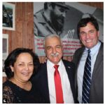 Cuban Ambassador Julio Antonio Garmendía Peña, centre, and his wife, Miraly, hosted a national day reception. They were joined by Fisheries Minister Dominic LeBlanc. (Photo: Ülle Baum)