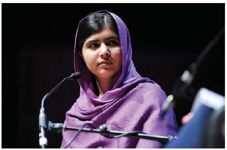 Malala Yousafzai was in Ottawa in April to receive honourary citizenship from the government of Canada. She also spoke in parliament and had a private meeting with Prime Minister Justin Trudeau. (Photo: Jana Chytilova)