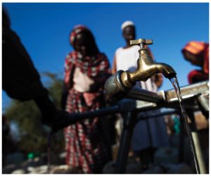 Water scarcity is a problem across Africa, including in Sudan, pictured here, and even in relatively prosperous African countries such as South Africa. (Photo: UN photo)