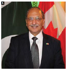 Pakistani High Commissioner Tariq Azim Khan hosted a national day celebration at the Fairmont Château Laurier hotel. (Photo: Ülle Baum)