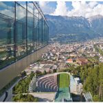 The iconic Bergisel Ski Jump, desgined by architect Zaha Hadid, is located in Innsbruck. (Photo: TVB Innsbruck Christof Lackner)
