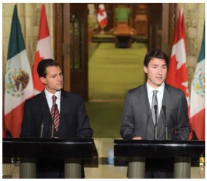 Though NAFTA has been in place since 1994, there's st Enrique Peña Nieto ill a lot of untapped potential for when it comes to trade with Mexico — as Prime Minister Justin Trudeau and Mexican President Enrique Peña Nieto have discussed. (Photo: Presidencia de la República Mexicana)