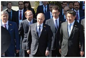 Russian President Vladimir Putin, shown here with Chinese President Xi Jinping, is expected to seek another six-year term in March 2018. (Photo: Presidential Press and Information Office)