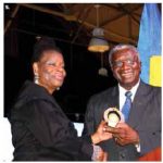To celebrate Canada's 150th anniversary and in honour of the visit of Barbadian Prime Minister Freundel Stuart, High Commissioner Yvonne V. Walkes hosted a reception at Lansdowne Park’s Horticulture Building. (Photo: Ülle Baum)