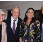 Italian Ambassador Claudio Taffuri hosted a dinner at his home to celebrate the International Week of Italian Cuisine. From left: Beverley McLachlin, her husband, Frank McArdle, Maria Enrica Francesca Stajano and Taffuri. (Photo: Ülle Baum)