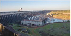 The Itaipu Dam is a hydroelectric power source located between Paraguay and Brazil. Hydroelectric power is one of Paraguay's main exports.  (Photo: © Iuliia Timofeeva | Dreamstime.com)