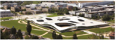 The Rolex Learning Centre in Lausanne is one example of the widespread innovation in Switzerland.  (Photo: © EPFL)