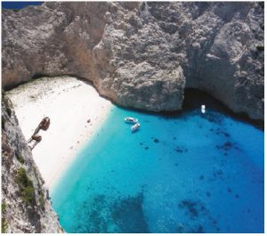 Greece's Zakynthos is the country's 10th-largest island and offers quintessential Mediterranean vacation opportunities including breathtaking views of the Ionian Sea. (Photo: © Anxela | Dreamstime.com)