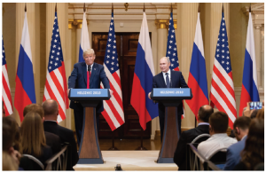 U.S. President Donald Trump talks about welcoming Russian President Vladimir Putin back into the G8 fold while slapping tariffs on some of the U.S.'s key allies and trading partners.  (Photo: White house)