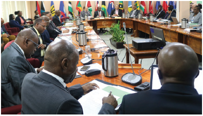 Leaders of CARICOM’s 15 full member states and five associate member states meet regularly in different Caribbean countries to discuss mutual priorities and problems.  (Photo: CARICOM COMMUNITY FLICKR)