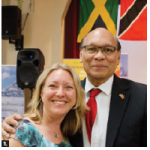 The Indo-Caribbean Organization of Ottawa held its annual Indo-Caribbean Cultural Show at St. Joseph’s Parish Hall. Shown are Trinidad and Tobago High Commissioner Garth Chatoor and MP Mona Fortier. (Photo: Yasmin Asgarali)