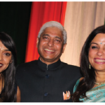Indian High Commissioner Vikas Swarup, centre, and his wife, Aparna, hosted a reception to mark the 71st anniversary of India's independence. MP Bardish Chagger, left, attended. (Photo: Ülle Baum)
