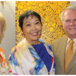 Philippine Ambassador Petronila P. Garcia hosted a fundraising concert and dinner for 20 at her residence in support of the Friends of National Arts Centre Orchestra (FNACO). From left: Suzanne Gumpert, first vice-president of FNACO; Garcia; and Albert Benoit, president of FNACO. (Photo: Ülle Baum)