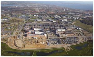 Import of goods from Denmark’s health sector accounted for $374 million in 2016. Shown here is the New University Hospital in Aarhus, which will be completed in 2019. (Photo: Aarhus Universitetshospital)