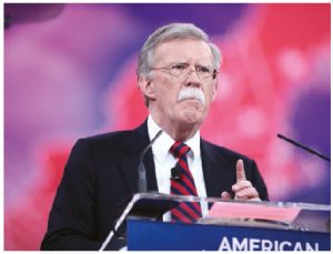 U.S. National Security Adviser John Bolton, shown here, told Russian President Vladimir Putin in late October 2018 to stop meddling in U.S. elections. (Photo: Gage Skidmore)