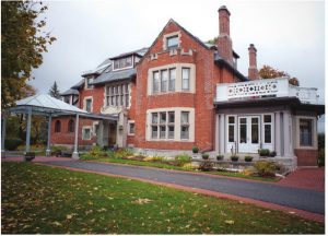 The home of Brazilian Ambassador Denis Fontes de Souza Pinto and his wife, Maria do Carmo de Moura Rocha de Souza Pinto, was built in the Tudor Revival style and is designated a heritage property by the City of Ottawa. (Photo: Ashley Fraser)